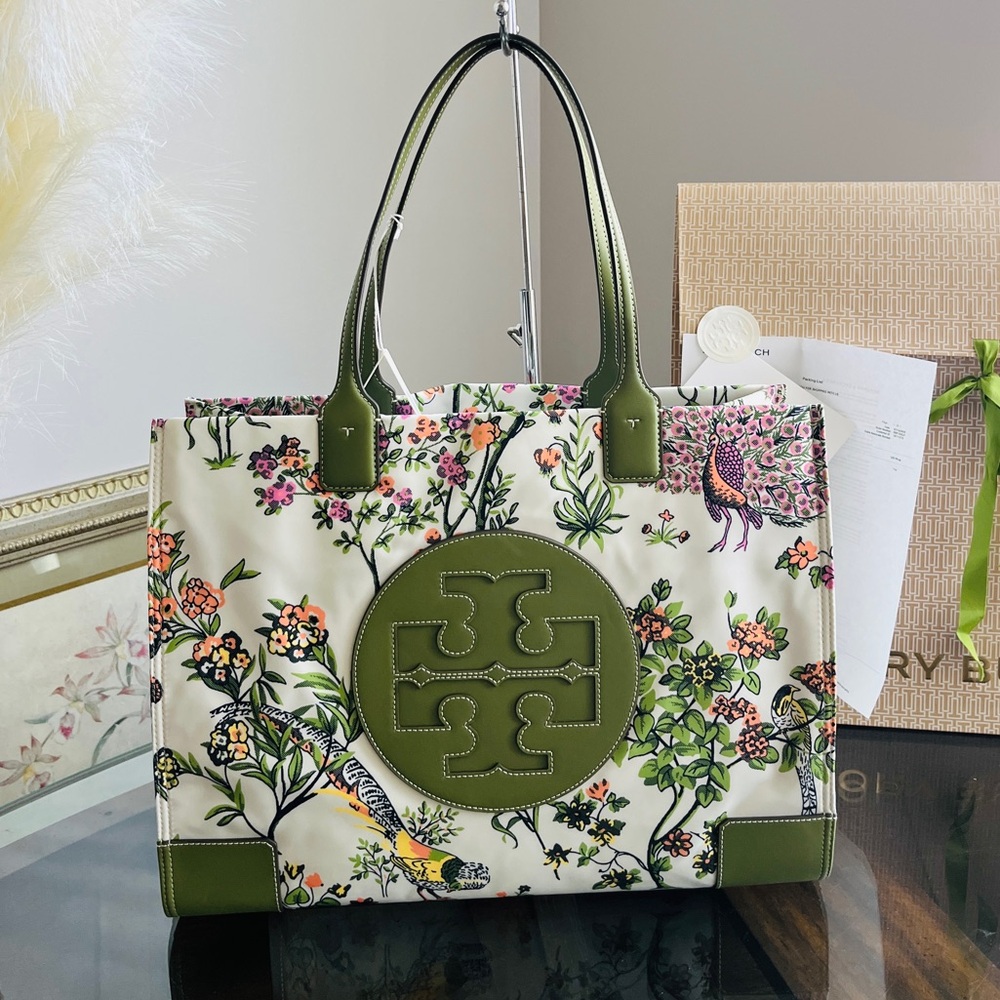Tory Burch Floral Ella large Tote